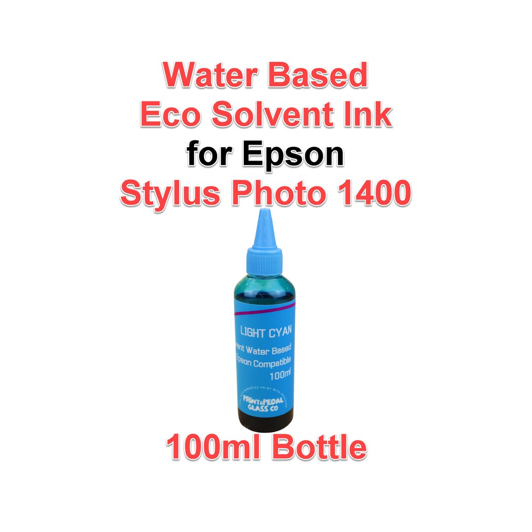 Light Cyan 100ml Bottle Water Based Eco Solvent Ink for Epson Etsy