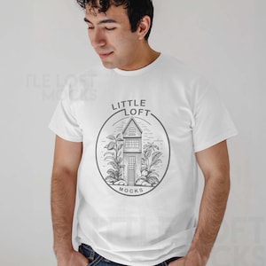 Men&#39;s White G5000 T-shirt Mockup, Male model Gildan T-shirt Mock, White Studio Background, Real photography male model