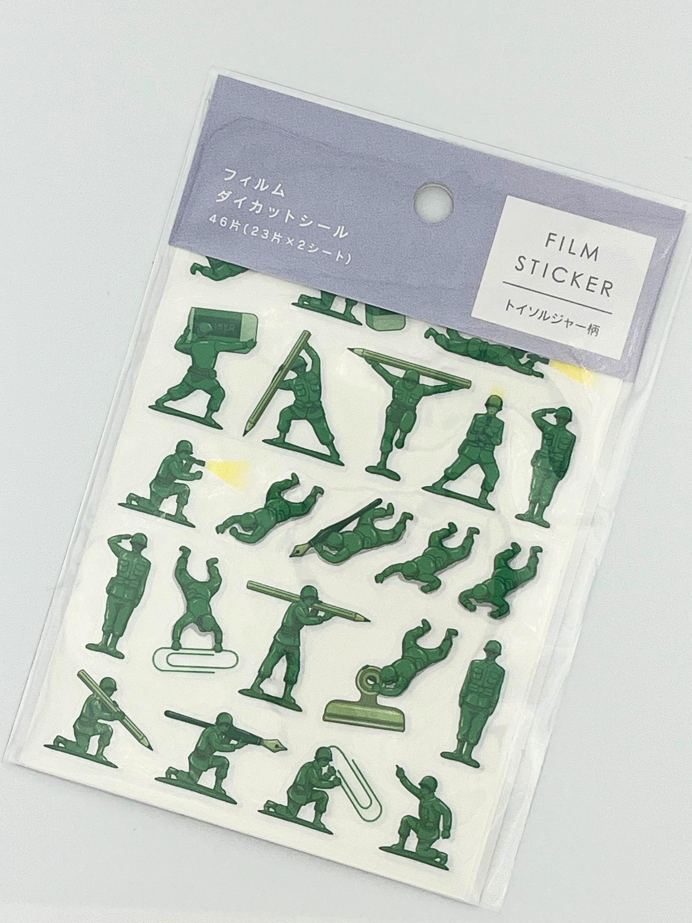 Toy Soldiers Stationery Battle Sticker Sheet / Planners / Card Making ...