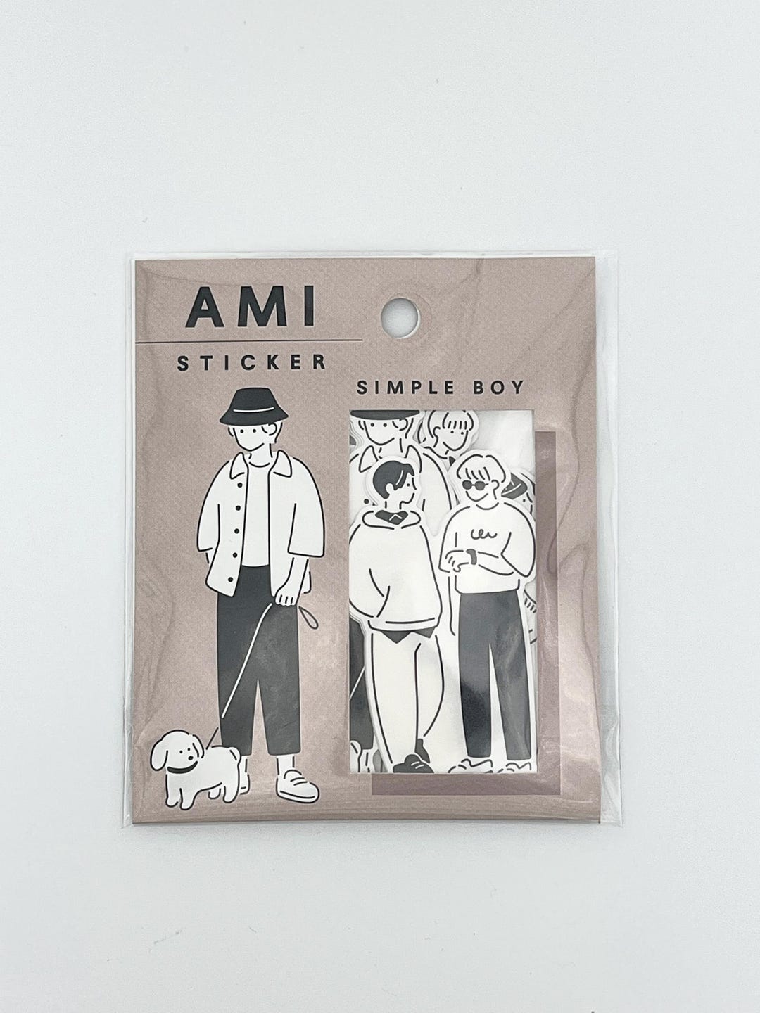 Boys Die-cut Sticker Pack, Simple Boy Sticker Flakes, Line Art ...