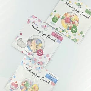 Pack de pegatinas Washi de refresco de raíz, hielo raspado y foca | Verano | Postre | Dulces | Oso polar