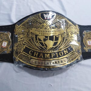 New Undisputed World Heavyweight Championship Wrestling Replica Title Belt 4mm