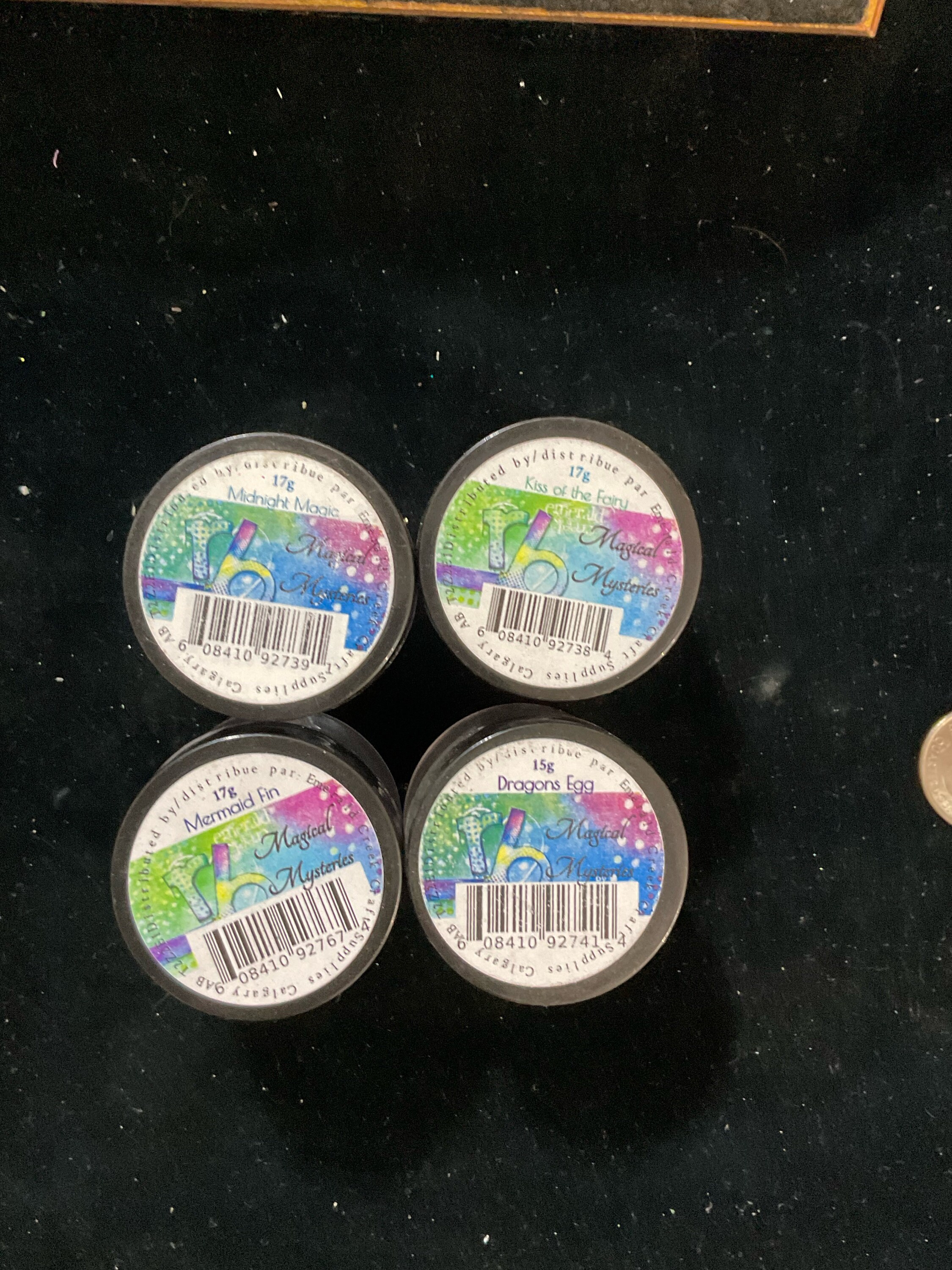 Magical Mysteries Embossing Powders by Emerald Creek preowned