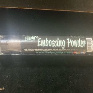 5 Embossing Powders From Lindy’s Stamp Gang. U so Fine. Preowned - Etsy
