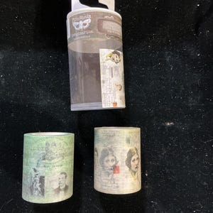 2 rolls decorative washi tape from Finnabair including Carte Postal and Symphonia both from Prima Marketing. Both 2 in wide.