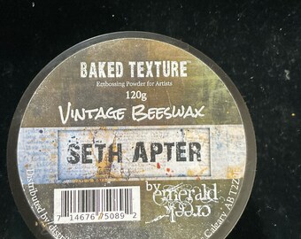 Seth Apter Baked Texture Vintage Beeswax. By Emerald Creek 120 g.