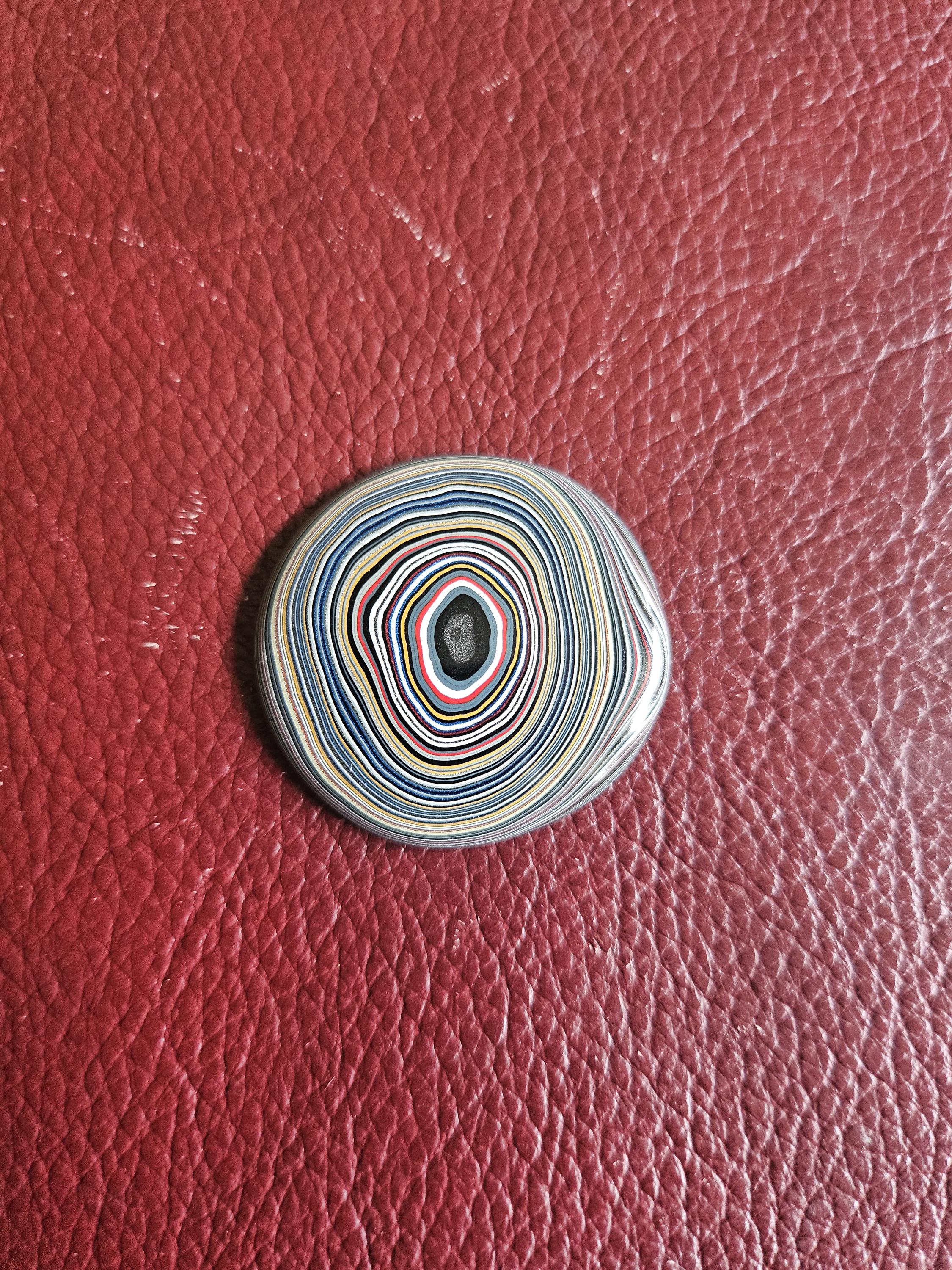 NICE!! Jeep Fordite, JEEPITE cabochon / designer cab, custom polished very nice piece