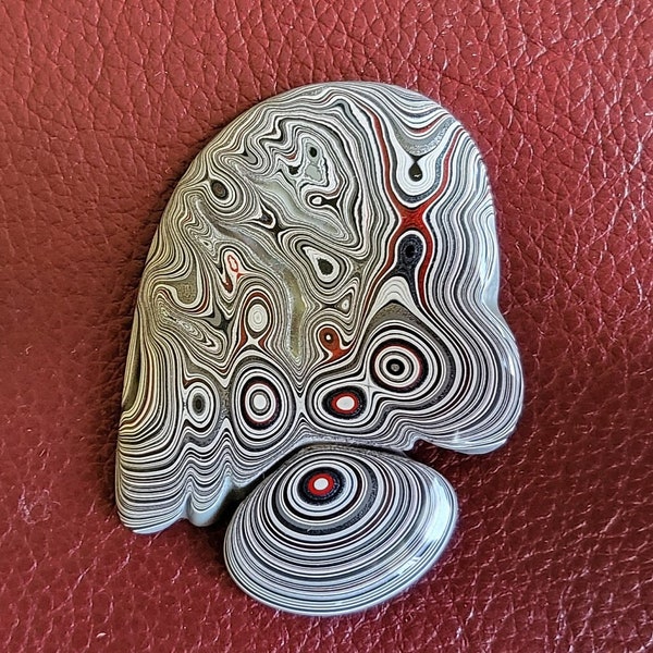 Jeep Fordite, 𝗝𝗘𝗘𝗣𝗜𝗧𝗘 cabochon/display, for making jewelry, men's jewelry, women's jewelry, necklace pendant, homemade, handmade