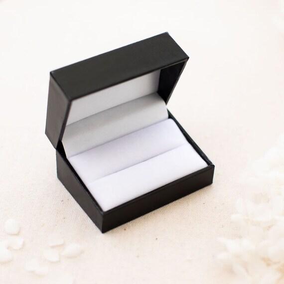 Double Ring Box for Engagement Wedding Gifting Packaging Small