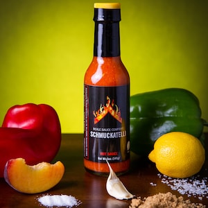 Schmuckatelli Mild Sauce Veteran Family Owned and Operated. Handmade in Sacramento, CA.