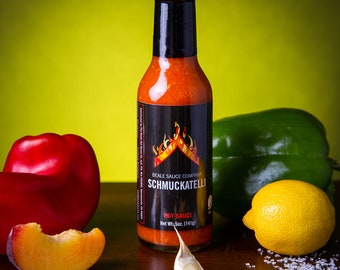 Schmuckatelli Mild Sauce Veteran Family Owned and Operated. Handmade in Sacramento, CA.