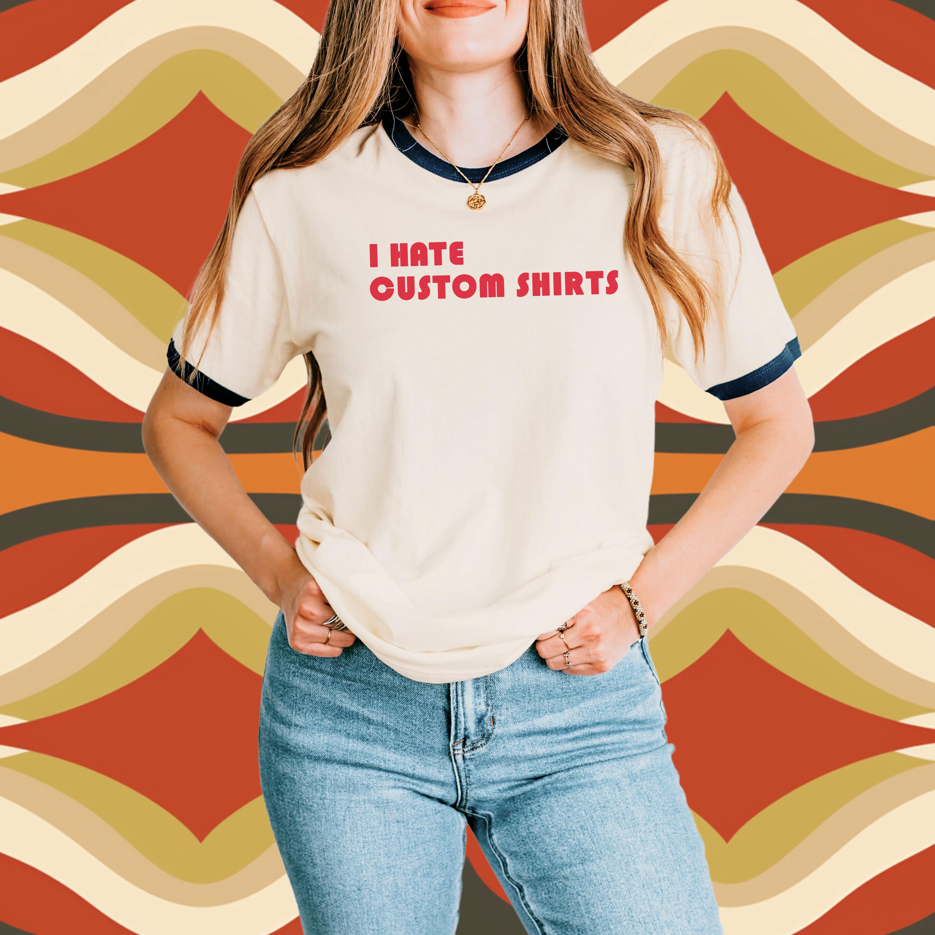 Vintage Ringer Shirt - Etsy