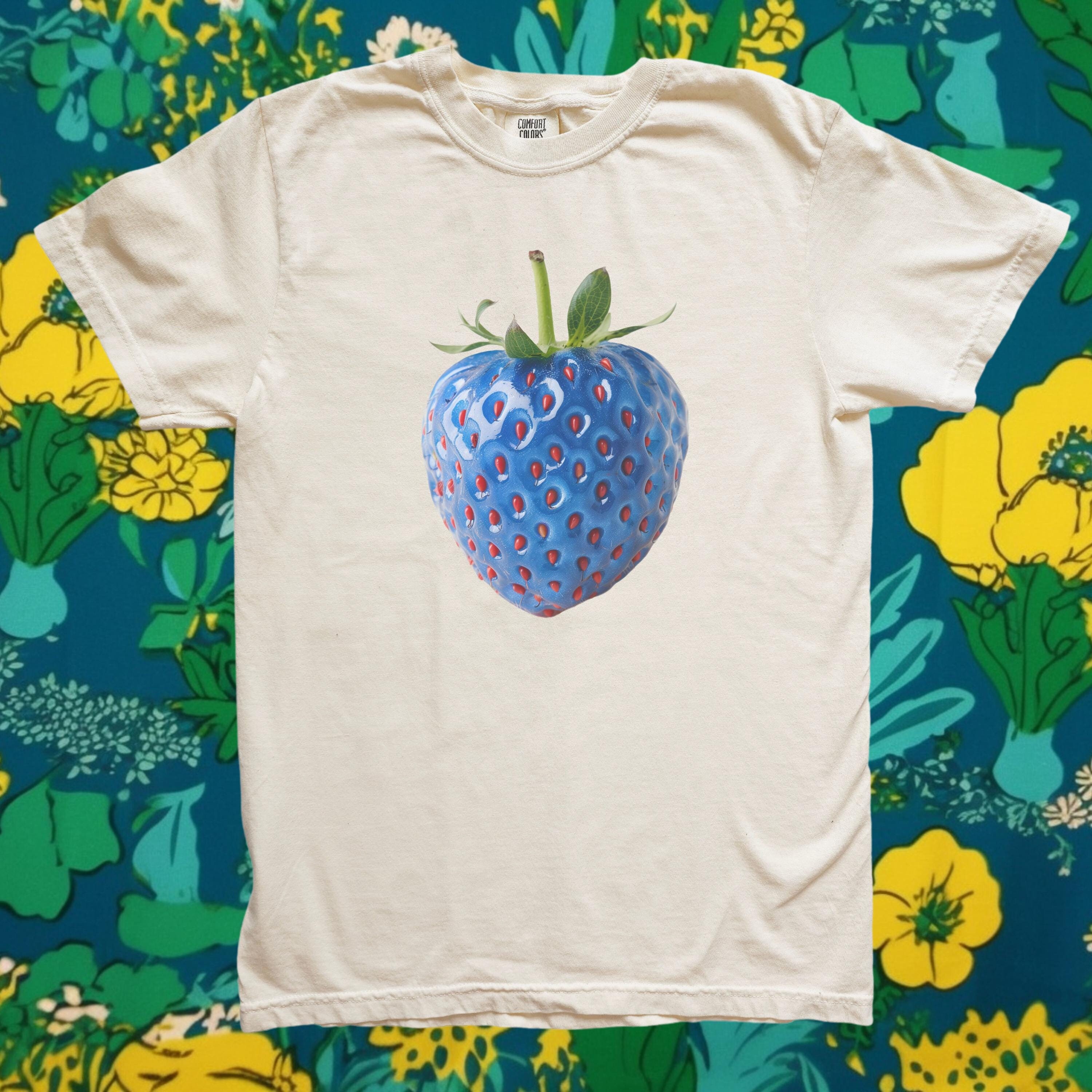Strawberry Tshirt - Etsy