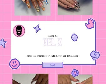 full cover soft gelx extension nail course