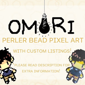 Omori DREAM / HEADSPACE Characters From Fuse Beads Perler Videogames Aubrey  Kel Hero Sunny Basil Mari Hama Artkal Steam -  Norway