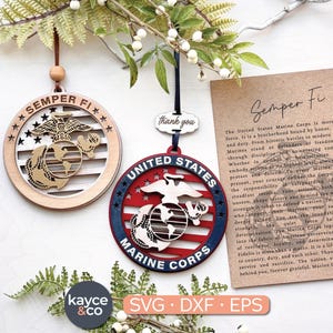 Verhaalkaart militair ornament SVG autobedel, magneet inspirerende aandenken cadeau voor militair, lasergesneden bestand, Cricut-project DIGITALE DOWNLOAD