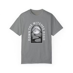 Agatha All Along Down The Witches Road Forest Unisex Garment-Dyed T-shirt