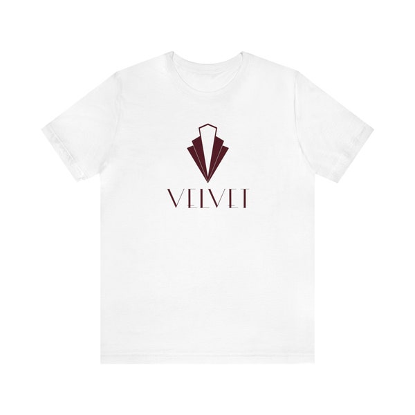 Galerías Velvet Maroon Unisex Jersey Short Sleeve Tee