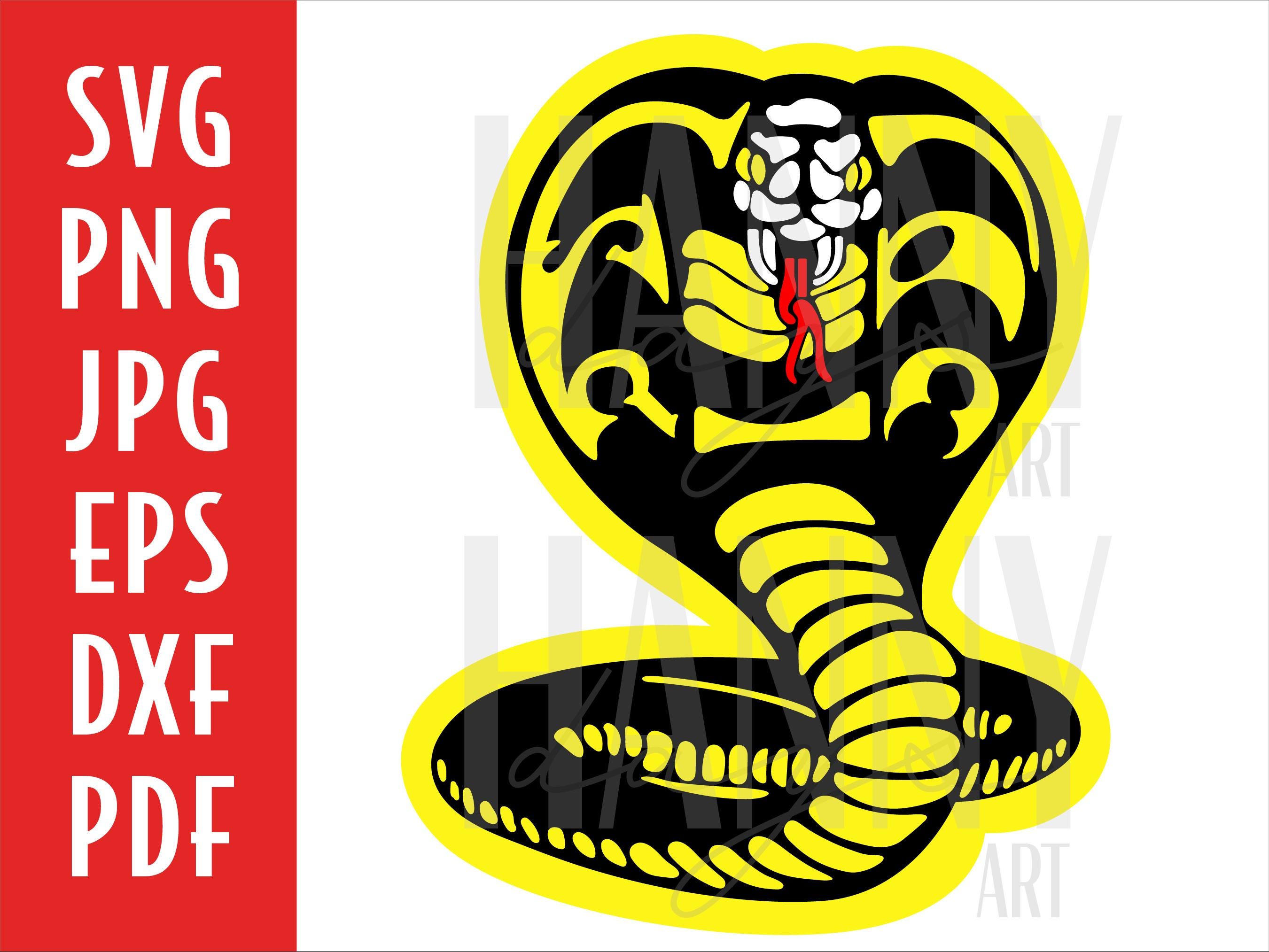 Cobra Kai Karate Dojo Corea Del Sur Snake Logo Sekai Taikai Camiseta De Manga Larga, Negro