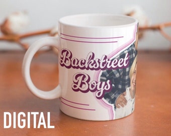 Backstreet Boys Mug Design, BSB Boyband (png, svg, pdf) (Digital Download) merch gift