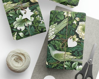 William Morris Hochzeitspapier: Salbeigrün