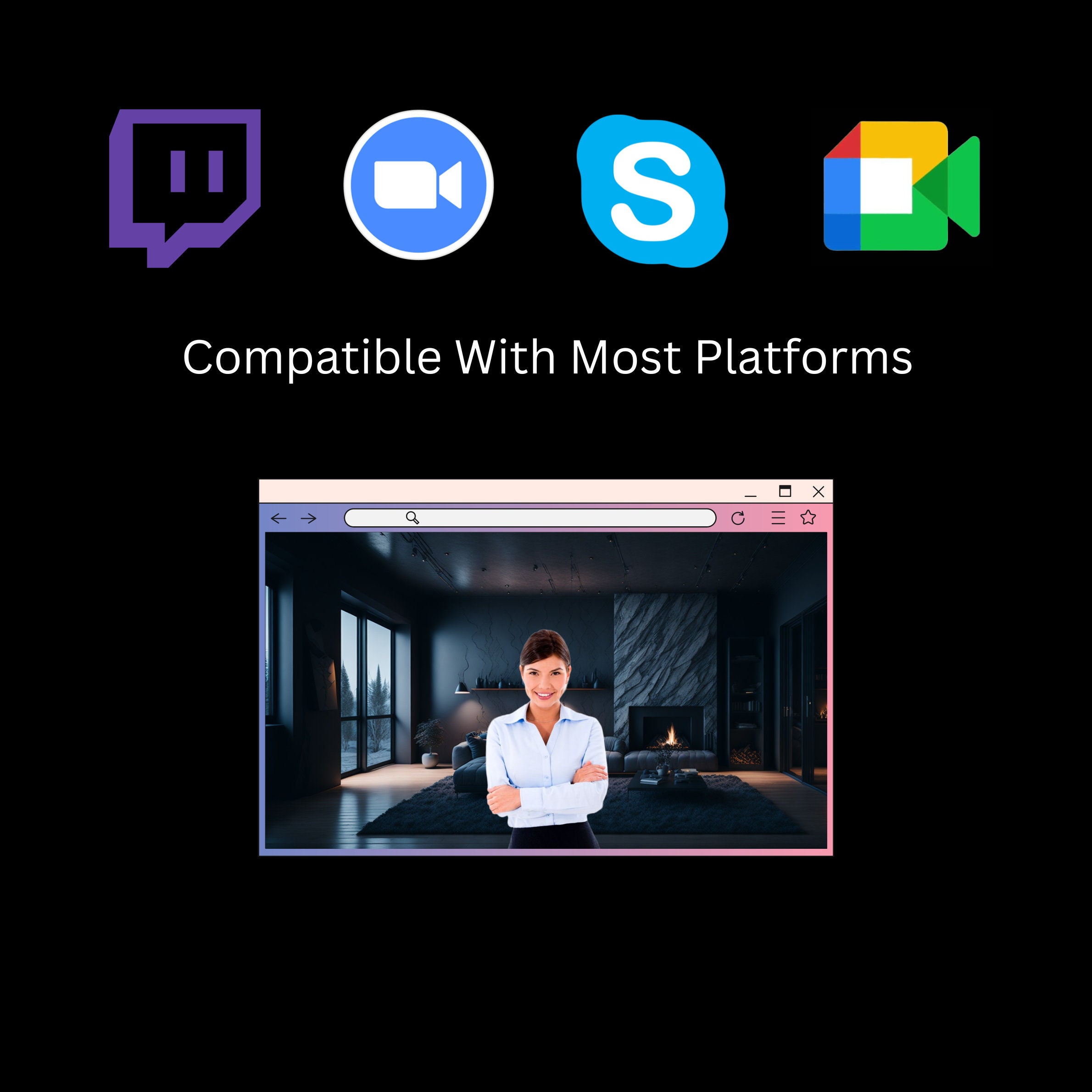 Zoom Virtual Backgrounds Zoom Blur Blurry Zoom Backdrop Etsy Canada