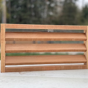 Ventilador de cimientos de cedro para el hogar 8x16