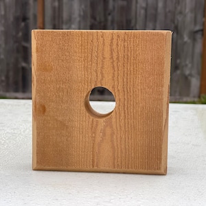 Cedar Hose bib block