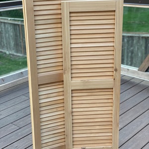 Home Exterior Louvered Window Shutters