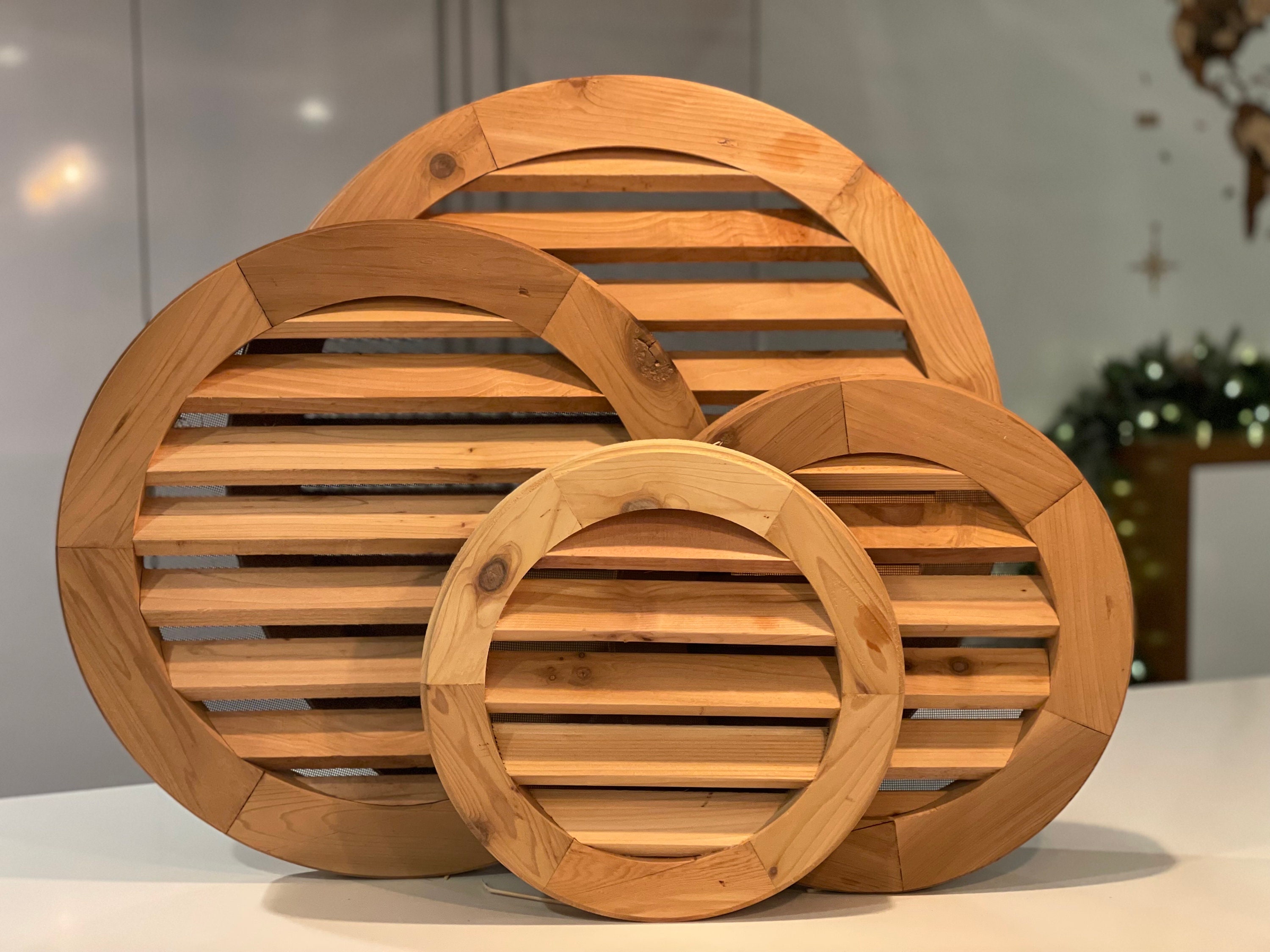 Restorers Round Floor Register Cover Wall Vent Round 100mm With