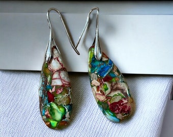 Vintage Drop Bohemian Luxury Stone Earrings