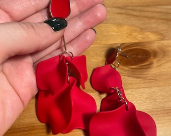 Bohemian Floral Drop Earrings: Fashion Party Jewelry