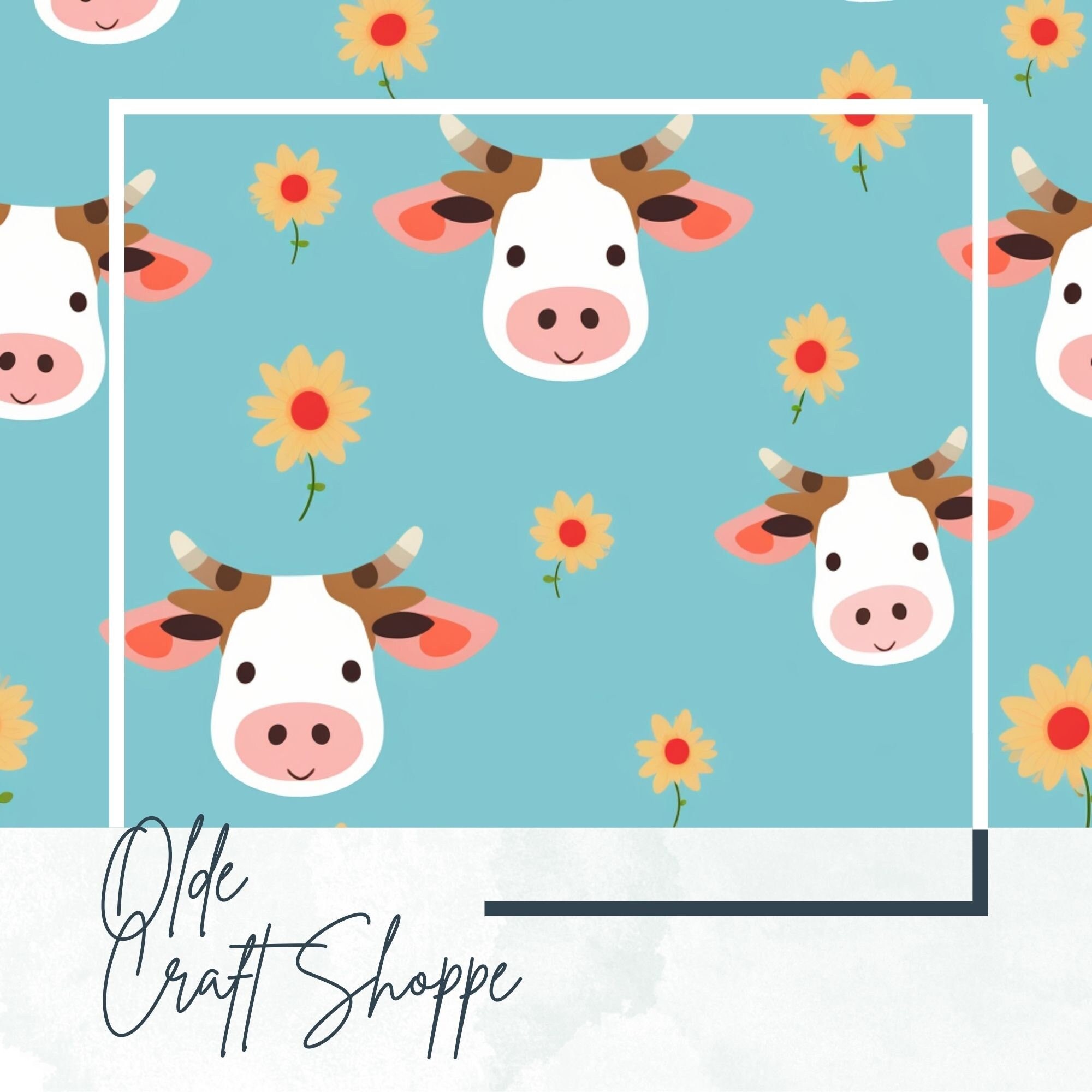 seamless pattern cartoon cow and flower. cute animal wallpaper for textile,  gift wrap paper 17484206 Vector Art at Vecteezy