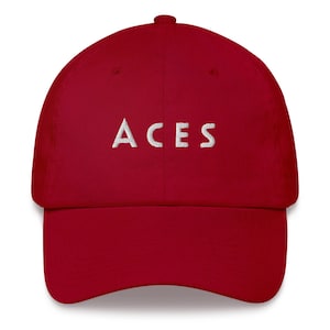 Aces Lifestyle Based Dad Hat (Modern Type - White Lettering)