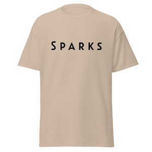 Camiseta basada en el estilo de vida de Sparks (tipo moderno - letras negras)