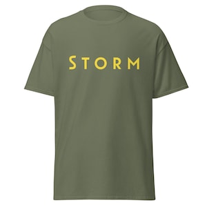 Storm Lifestyle Based Tee (Modern Type - Yellow Lettering)