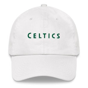 Boston Lifestyle Based Dad Hat (Modern Type - Green Lettering)