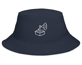Record Player Bucket Hat