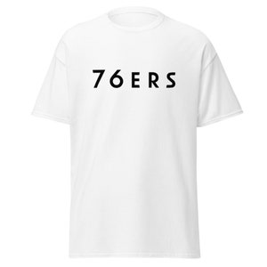 Philadelphia Lifestyle Based Tee (Modern Type - Black Lettering)