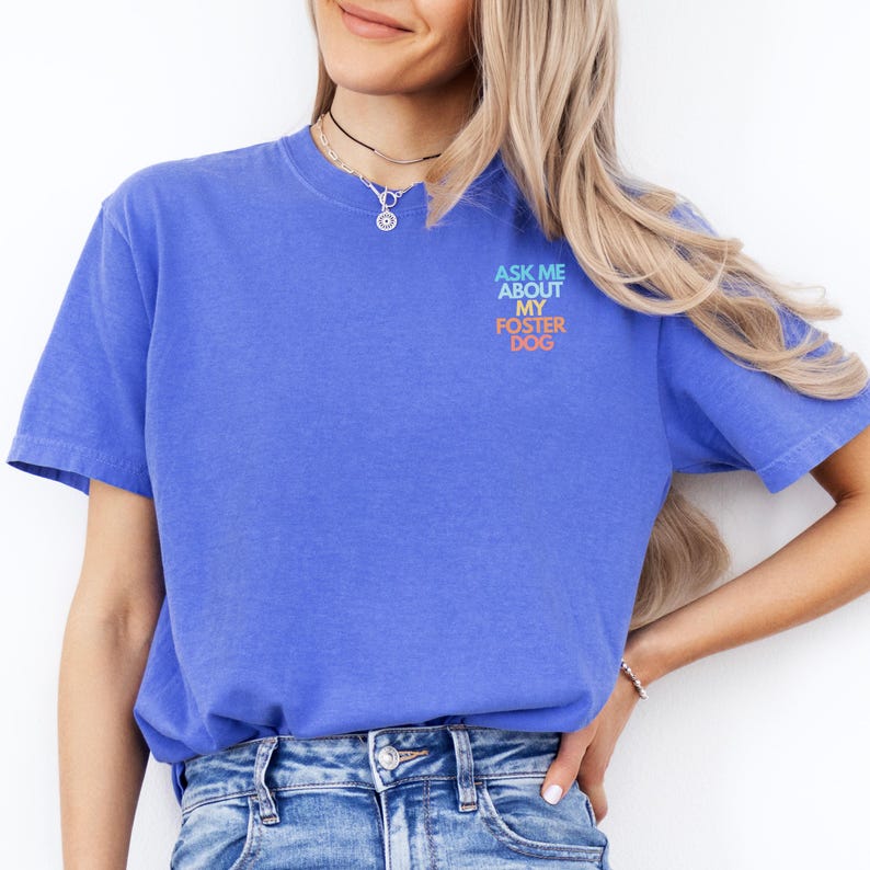 Foster Dog Mom T-Shirt: Rescue Dog Volunteer Tee image 7