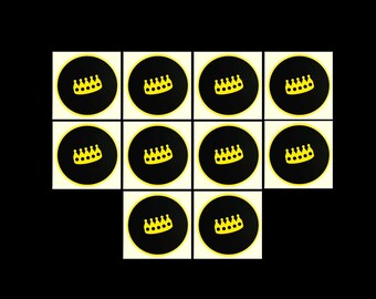 Original Club VIP Decal - 10 Pack