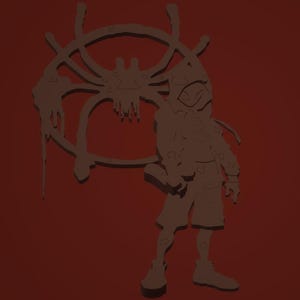 3D Spider-Man Wandkunst Puzzle, Spider-Man Wandkunst Puzzle STL-Datei, digitaler Download