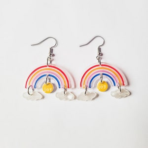 Rainbow Earrings • Pride Earrings