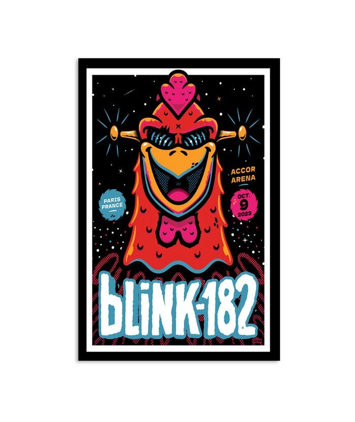 Custom B182 Oct 11, 2023 The O2 Arena, London, England Event Poster ...