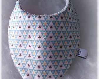 PETITS TRIANGLES bandana bib 3-9 months