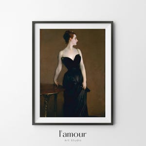 John Singer Sargen - Madame Pierre Gautreau Wall Art | High Resolution Instant Download Printable Art Print | Vintage Classic Art Wall Decor