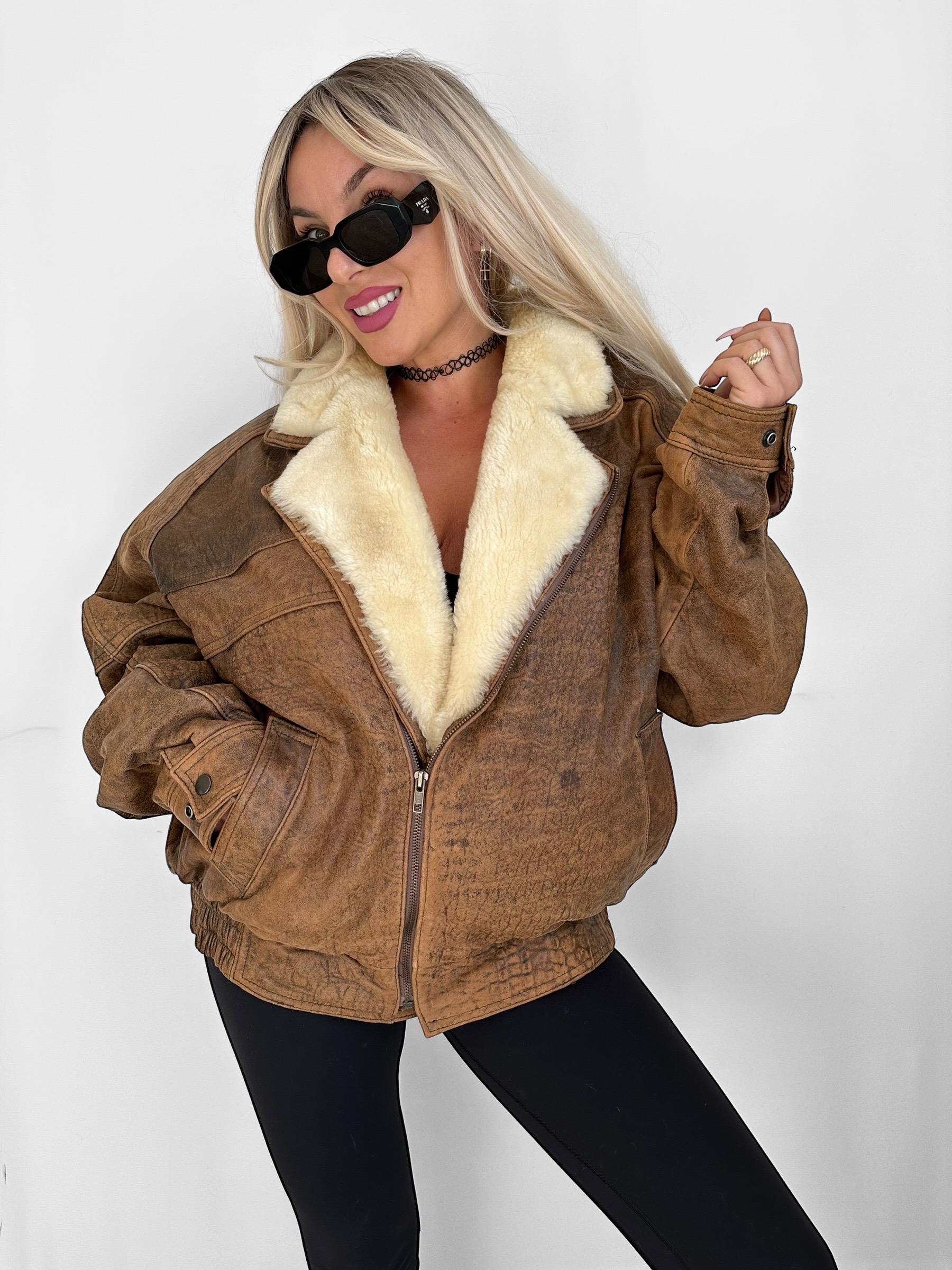 Sherpa pilot jacket best sale