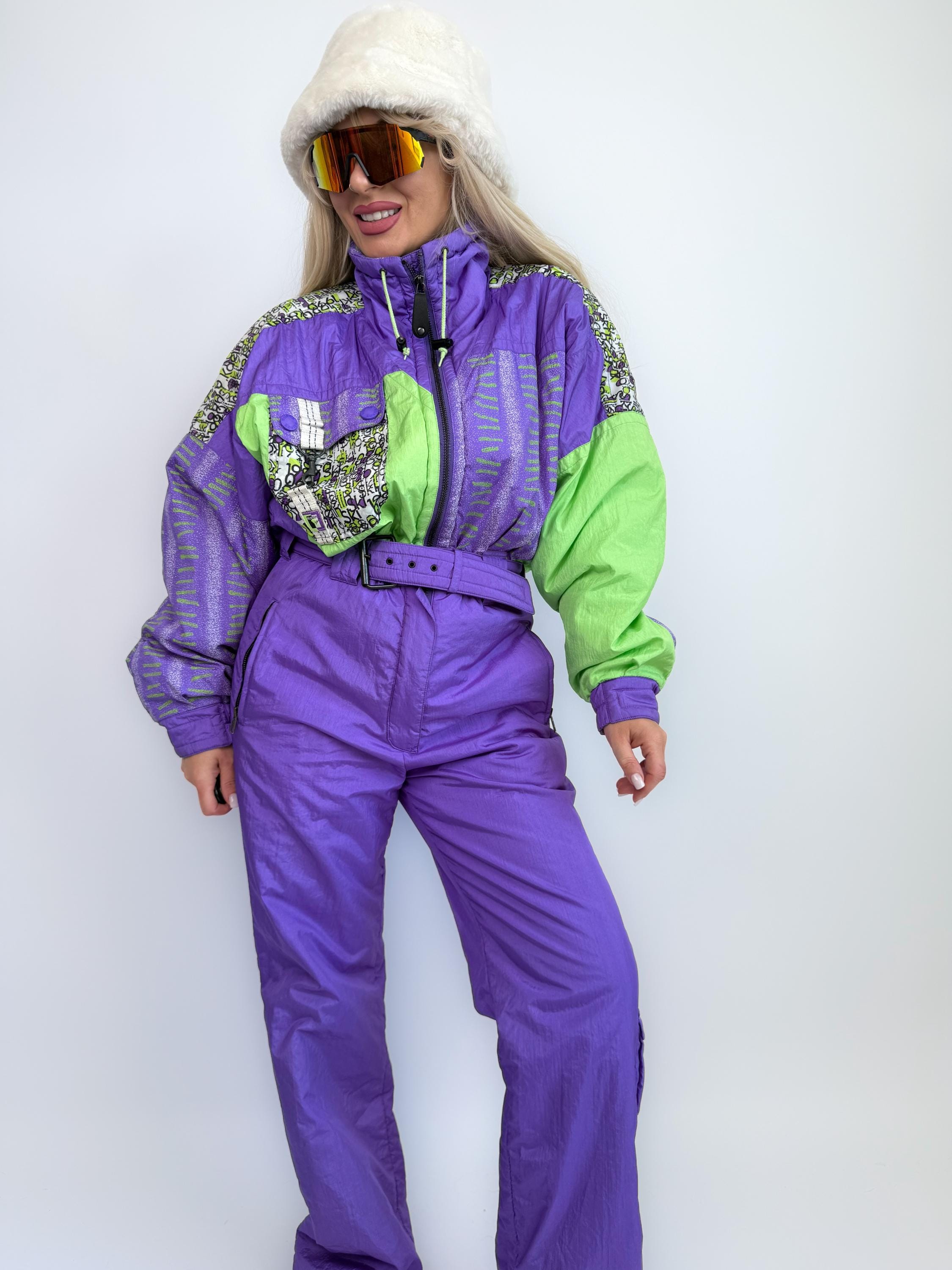 Neon Ski Suit
