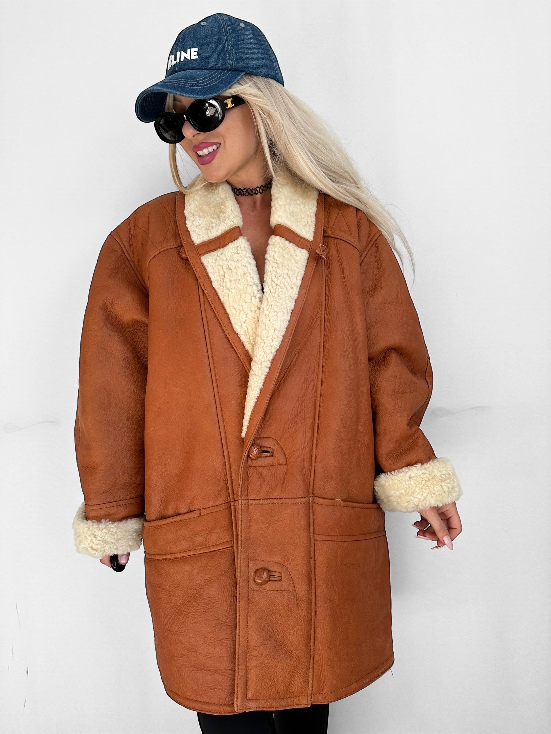 ジャケット・アウター vintage wool double chester coat brown L ジャケット・アウター vintage wool double chester coat brown