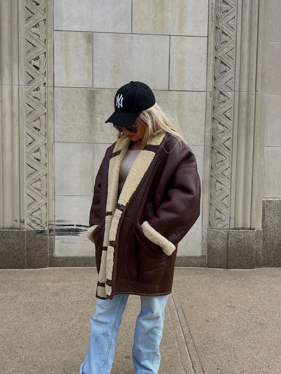 Douglas SHEARLING シアリングレザーコート ビンテージ、古着 Douglas SHEARLING シアリングレザーコート ビンテージ、古着